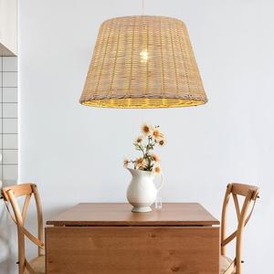 100% Eco-Friendly Bamboo Pendant Light for Bedroom Ornamentation Handmade <b>Vintage</b> Lighting for Interior Decor Made in Vietnam - Product Image 5
