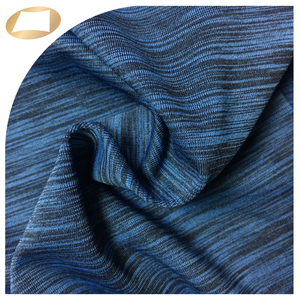 Tissu à rayures Melange pour t-shirt, 84% polyester, 16% spandex, 1 pièce - Product Image 4