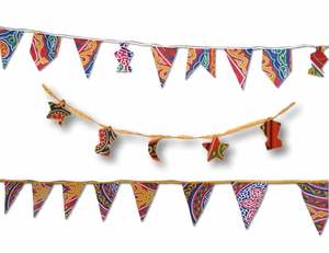 Décoration murale en tissu égyptien pour la maison / la rue, Ramadan - Product Image 1