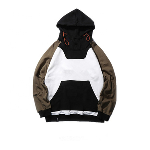 Latest Arrival Solid Pattern Casual Multi-Color <b>Fleece</b> Panel <b>Work</b> Hoodies Hooded Custom Winter Clothing Breathable Windproof - Product Image 4