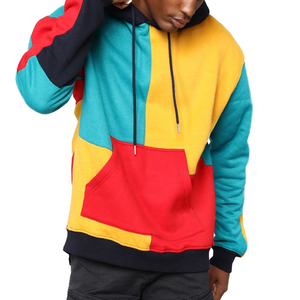 Sweat-shirt et pull molletonné décontracté personnalisé pour homme, couleur unie, coupe oversize, été automne - Product Image 1