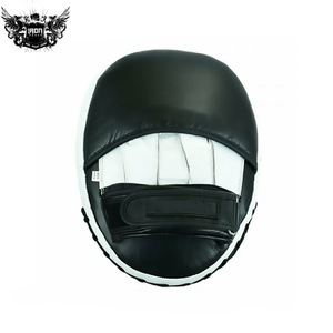 Meilleur prix de gros IRON PUNCH INDUSTRIES Coussinets de frappe en cuir Air Focus pour la boxe MMA Entraînement thaïlandais - Logo couleur personnalisé - Product Image 3