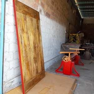 Vintage Bronx Iron Top Mesa de comedor Diseño industrial Estilo Metal Top para cocina o restaurante Uso - Product Image 6