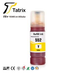 T552 Tatrix 552 colore compatibile ricarica bottiglia a base d'acqua inchiostro sfuso T552 inchiostro da stampa per <span class=keywords><strong>Epson</strong></span> per inchiostro <span class=keywords><strong>Ecotank</strong></span> <span class=keywords><strong>ET</strong></span>-8500 etc T552 - Product Image 3