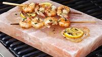 Dalle de barbecue au sel de l'Himalaya avec supports sculptés 30x20x3.75 cm carrelage/brique pour la décoration de la maison