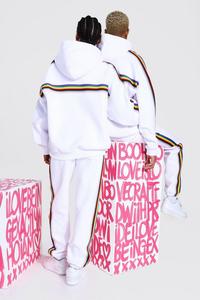 Chándal de lana personalizado para hombre, traje de chándal de alta calidad con logotipo personalizado - Product Image 2