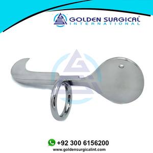 Lames courbées en acier inoxydable, broderie de modernes, lame incurvée avec anneau de finition, Instruments de qualité vétérinaire - Product Image 6