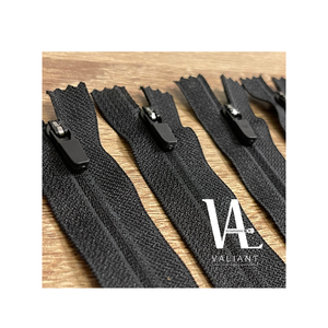 3 fermeture à glissière en Nylon fermer fin; Curseur: N3YG + U32 extracteur en caoutchouc - Product Image 2