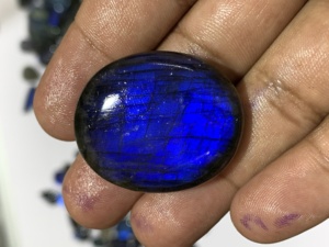 Piedras Sueltas de Labradorita Azul Natural con Efecto de Cambio de Color - Product Image 4