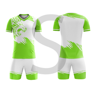 เสื้อฟุตบอลคุณภาพดีสั่งทำพิเศษพร้อมหมายเลขทีม 100% โพลีเอสเตอร์ แห้งเร็ว สำหรับผู้ชาย - Product Image 2