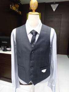 Chaleco de cuello alto hecho a medida (MTM) - Product Image 4