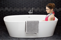 ALLWINWIN FSB10 Brosse de massage pour les pieds - Tapis de douche à ventouses et picots