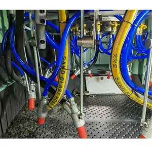 New Product 2020 PTING Singapore With Optional Fixed Swing Spray Gun Module PT-DXL-0625-16A SandBlasting System Equipment