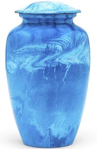 Bleu foncé Urne pour Cendres Humaines - Product Image 3