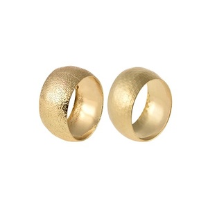 Rond de serviette en métal de qualité supérieure fait à la main forme ronde taille personnalisée rond de serviette au prix le plus bas - Product Image 6