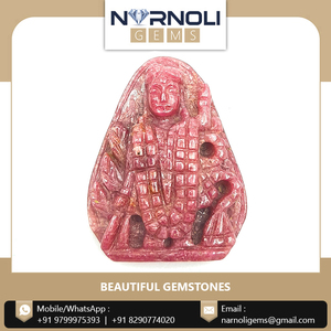 Best Selling Premium Natural <b>Ruby</b> Lord Venkateshwar Pendant Jewelry Beautifully Crafted for <b>Bracelet</b> Earring Making Wholesale - Product Image 2