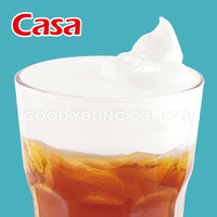 Buena Casa de té joven, leche de burbujas, ingredientes para té Boba, leche de caramelo, espuma en polvo