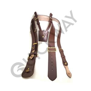 Sam Brown Luxury Unisex Men's Cross-Belt Longitud personalizada Pin de moda para hebilla Material de acero de aleación para uso ceremonial - Product Image 2