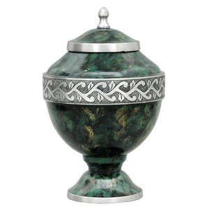 โกศบรรจุอัฐิทองเหลืองเคลือบเงา - CRU-1076 - Product Image 2