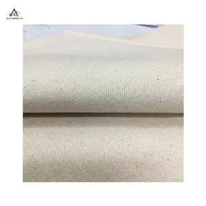 Indian Exporter of 100% Organic Lightweight Plain Blank Canvas Linen Cotton Calico Greige Fabric from Top Supplier