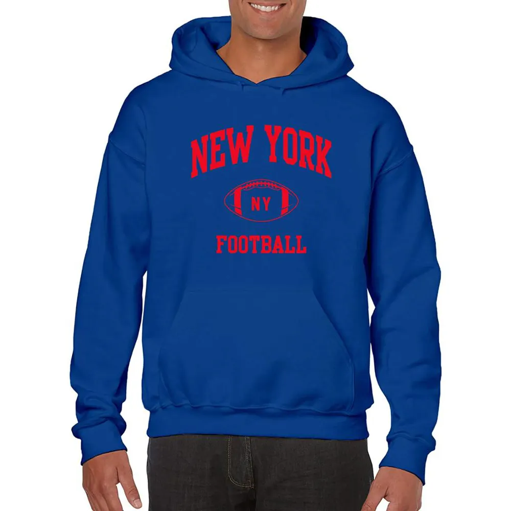 American Football Hoodies New York Football NY Team Sport Wear Printed American Football Hoodie