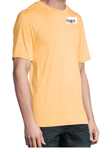 T-Shirt d'entraînement thermique pour hommes, adapté à l'impression par sublimation, ce tissu de performance à séchage rapide, vente chaude - Product Image 6