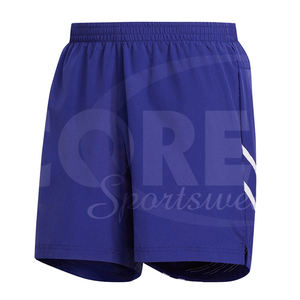 Pantalones cortos informales para hombre de lona transpirable con logotipo personalizado, decoración de bolsillo de cintura media de color sólido a la moda, venta al por mayor - Product Image 5