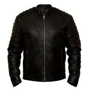 Veste en cuir pour hommes et femmes, blouson à la mode de qualité supérieure, - Product Image 6