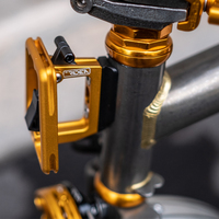 RIDEA Headset Alloy CNC Penuh Buatan Taiwan untuk Sepeda Lipat Model HSBRB 76g Ringan