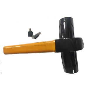 Verrou de <span class=keywords><strong>volant</strong></span> en acier pour voiture, universel, à 2 clés, livraison gratuite, <span class=keywords><strong>meilleur</strong></span> verrouillage de direction - Product Image 2