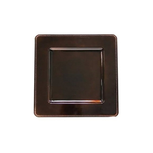 Trending Style Charger <b>Plate</b> and Dish Solid Metal Dining Table Decoration Square Shape Premium Look Dish and <b>Plate</b> Classy - Product Image 1