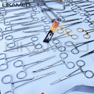 LIKAMED Juego de instrumentos de laparotomía 175 piezas embaladas en una caja de acero inoxidable Caja de cirugía reutilizable de calidad alemana - Product Image 4