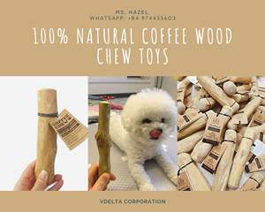 Vente chaude Bois Jouet Café Chien À Mâcher Beau Jouet pour Pet Tom - Product Image 2