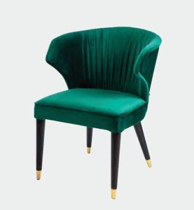 Chaise de salle à manger chaude en bois massif de noyer avec dossier rembourré pour hôtels et fermes Design moderne pour l'extérieur - Product Image 3