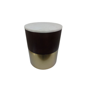 Tabouret de thé en métal doré, petit tabouret à café, pour salon, lit d'hôtel, avec finition dorée, Design classique, européen - Product Image 6