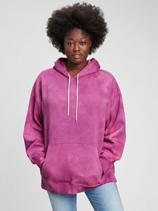 OEM-Sudadera con capucha de algodón orgánico para mujer, ropa deportiva de Color sólido, suelta, con hombros al descubierto, ajustada, personalizada - Product Image 3