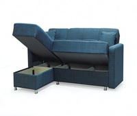 Ensemble de meubles de salon Vento Corner, design européen moderne, canapé-lit de haute qualité avec rangement, coussin ottoman, canapé-lit