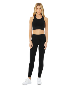 Sujetador y mallas deportivas para mujer, ropa deportiva con diseños de impresión personalizados, de material de alta calidad, a la moda, venta al por mayor - Product Image 1