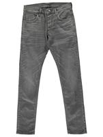 Pantalones Vaqueros Personalizados Ecológicos para Hombre, Corte Slim, Cintura Media, Elásticos, Rectos, Lavado a la Piedra, Diseño Sólido