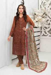 Lovely Style Heavy Embroidery Neck With Handwork and Stone Work - Product Image 4