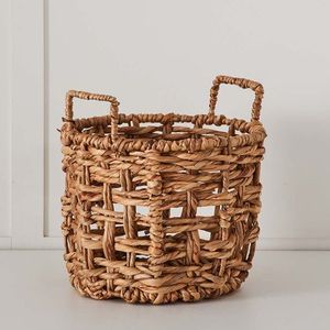 Nouvel arrivage de panier de stockage de jacinthe à eau, forme spéciale de haute qualité du Vietnam, livraison gratuite - Product Image 2