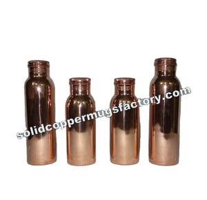 Premium Vantage Modern Luxury Fancy Solid <b>Hot</b> Selling New Design Pure Copper <b>Water</b> <b>Bottles</b> for Home Parties and Weeding Usage - Product Image 1