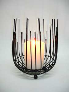 Bougie chaude pilier support en métal votif décoratif maison mariage décoration bougie votive titulaire en fer forgé suspendus bougeoirs - Product Image 6