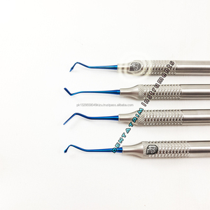 Conjunto de instrumentos de llenado para restauración Dental, Set de instrumentos de relleno con logotipo personalizado CE PK, compuesto de 4 piezas - Product Image 2