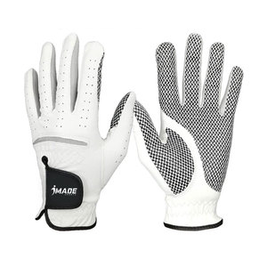 Customized Logo High Quality Right Hand PU Leather <b>Moisture</b> Wicking Sports Golf <b>Gloves</b> - Product Image 1
