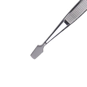 Pince à épiler de haute précision en acier inoxydable à tête plate pour la manipulation de puces et de bijoux, de la gamme Tweezer World - Product Image 5