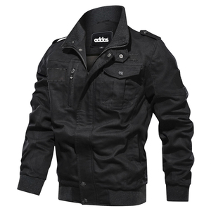 Men's <b>Winter</b> Bomber <b>Jacket</b> Stand Collar Customizable Private Label Your Own Logo Waterproof & Windproof OEM Service New - Product Image 1