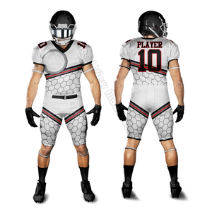 ชุดเครื่องแบบอเมริกันฟุตบอลแท็กเกิลสิ่งทอลายทแยง Sublimated ชุดที่สมบูรณ์สำหรับการขาย - Product Image 2