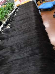 Alta calidad vietnamita doble de la trama de la máquina del pelo humano de Remy de la virgen de la extensión paquetes en precio al por mayor - Product Image 3