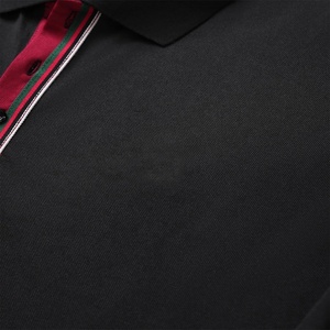 Polo pour hommes T-shirt uni blanc T-shirts de golf décontractés à séchage rapide Streetwear extérieur Sports Tennis Baseball Workout Casual OEM - Product Image 4